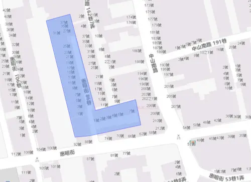 ▲彰化縣4月20日停水影響範圍。（圖／台灣自來水公司water.gov.tw/）