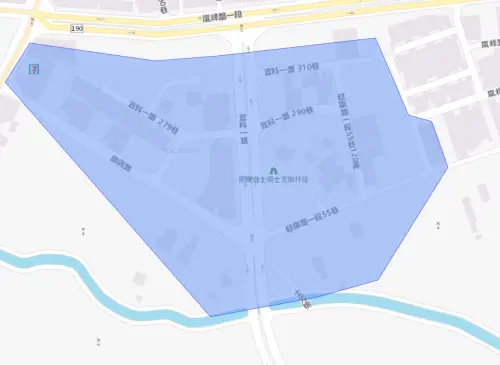 ▲宜蘭市4月20日停水影響範圍。（圖／台灣自來水公司water.gov.tw/）