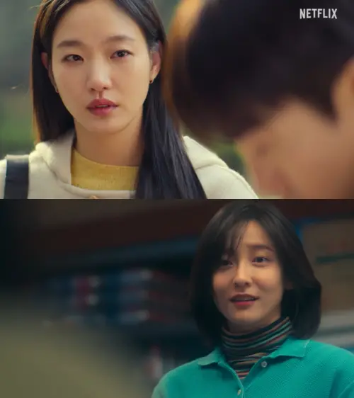 ▲金高銀（上）和朴智賢（下）在這部劇中完全演技炸裂，哭戲情感超級濃厚。（圖／Netflix Taiwan YouTube）
