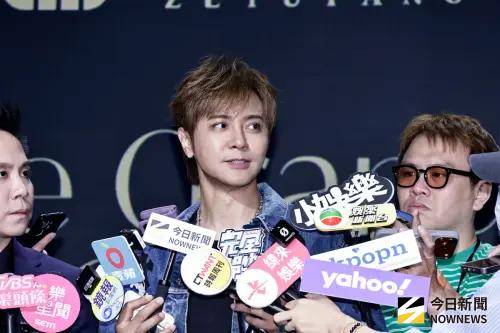 ▲羅志祥（如圖）出席記者會狀態極佳，被問到烏龍死訊他傻眼說：「怎麼可能？我自己也是從新聞看到。」收到許多朋友傳訊關心才發現自己被「賜死」。（圖／記者吳翊緁攝影）