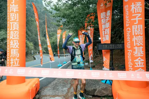 ▲蟬聯兩屆冠軍的澳洲好手Phil Gore，今年表現顯得更加從容。他透露成績進步的關鍵在於「經驗」與「愛」。（圖／橘子關懷基金會提供）