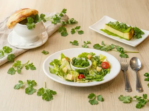 ▲瀧厚牛排香菜風暴來襲。（圖／瀧厚牛排提供）