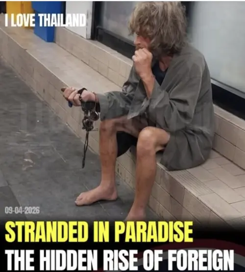 熱帶天堂變無底泥淖　歐美人士淪落泰國街頭成沉默危機