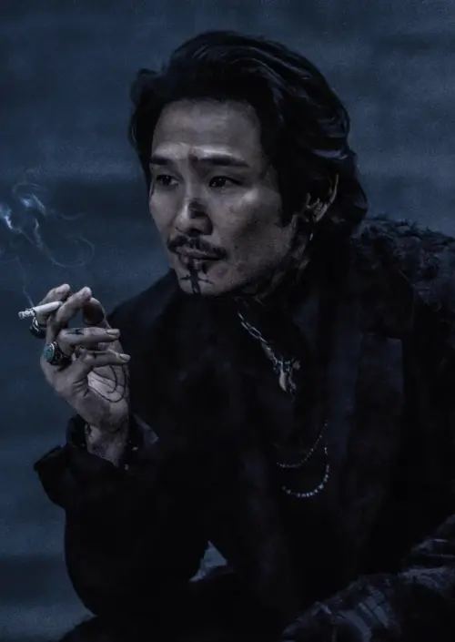 ▲杜德偉在《風林火山》中的角色，神祕卻有強大的存在感。（圖／摘自滾動工作室FB）