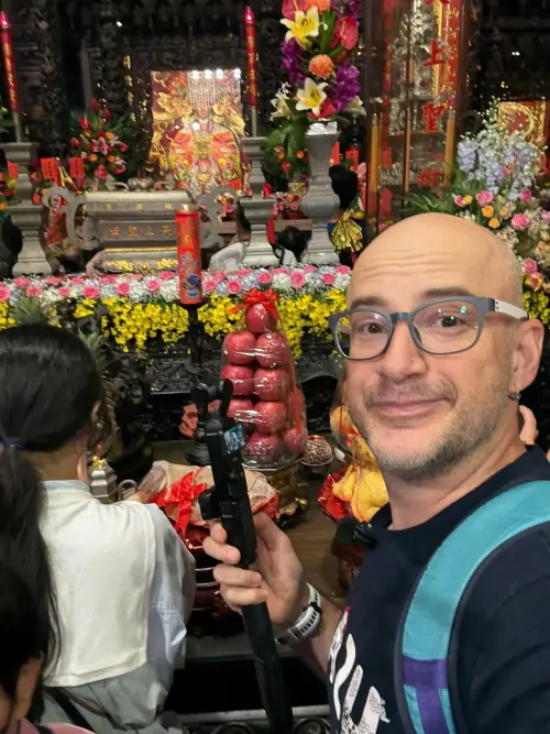 ▲吳鳳這次參加遶境還將代表土耳其國際媒體進行拍攝跟紀錄。（圖／吳鳳臉書）