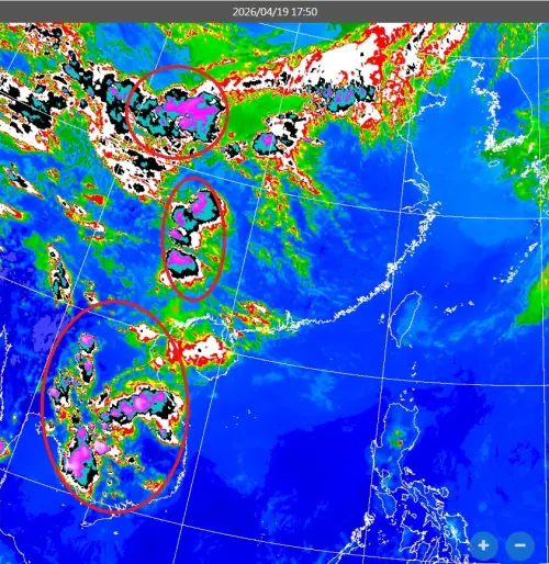 ▲台灣天氣即將進入轉折期，鄭明典指出對流雲系增強，象徵季節交替。（圖／翻攝自鄭明典臉書粉專）