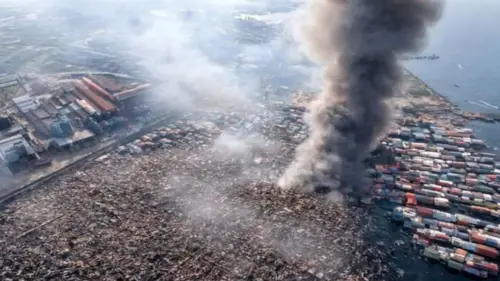 馬來西亞水上村落「特大火災」！千棟住屋被毀　近萬人無家可歸