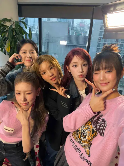 ▲i-dle北、中美巡演的場次遭取消，不過團體將於7月推出新專輯回歸。（圖／翻攝自i-dle X）