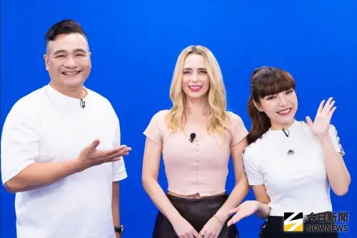 ▲費嫂Hanna分享台開球體驗，費仔還為她遠距離特訓。圖/野球名人房提供