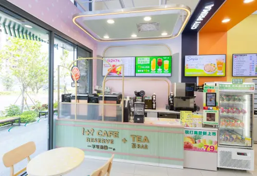 ▲7-11 Fresh青塘門市提供多元現做飲品體驗。（圖／7-11提供）