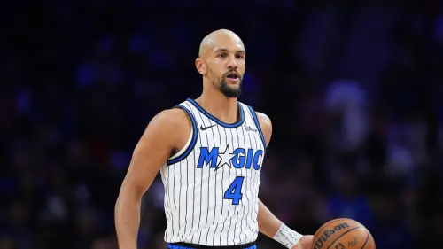 ▲後衛薩格斯（Jalen Suggs）扮演球隊心臟，雖然投籃命中率不佳（16投6中），但他全場飛奔救球、製造對手失誤。（圖／美聯社／達志影像）