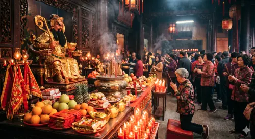 ▲武財神象徵行動力與開創力，適合各行各業祈願，但重點在於排除財務與事業障礙，而非不勞而獲。（圖／Gemini製圖、記者賴禹妡製）