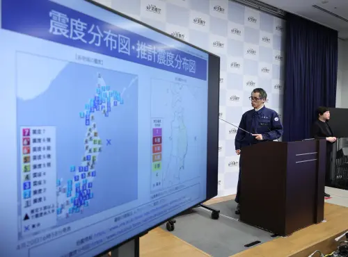 青森7.5強震！日本氣象廳示警：1周內有相同規模地震可能