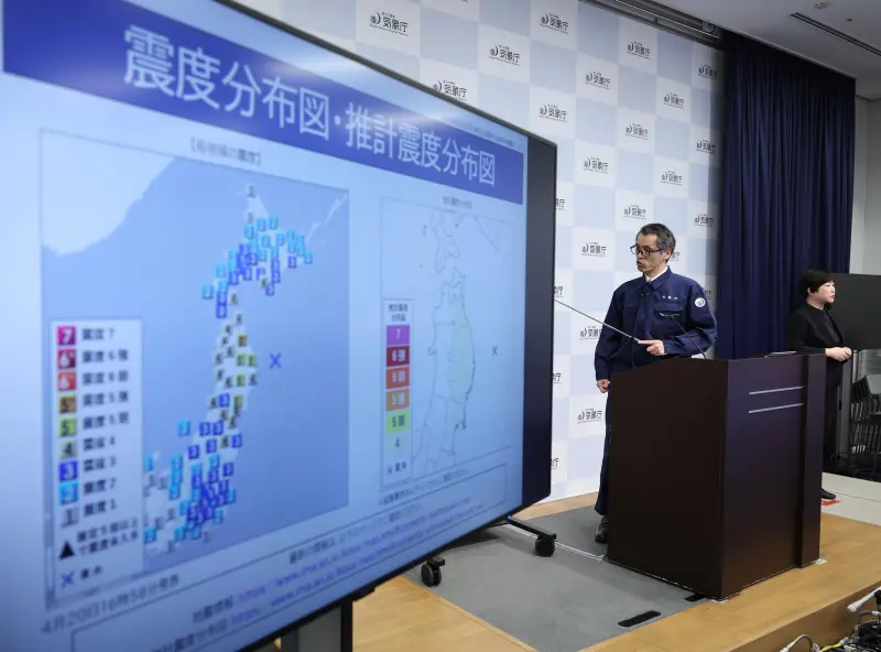 青森7.5強震！日本氣象廳示警：1周內有相同規模地震可能