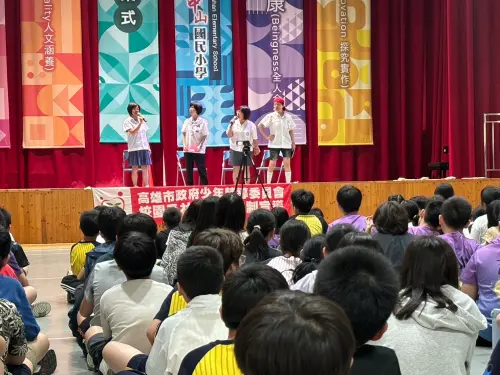 守護高雄學子　高市少年隊及少輔會話劇團築起安全防線