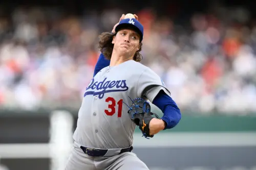 ▲格拉斯諾（Tyler Glasnow）今年再度受到背傷困擾，被放進60天傷兵名單中。（圖／美聯社／達志影像）