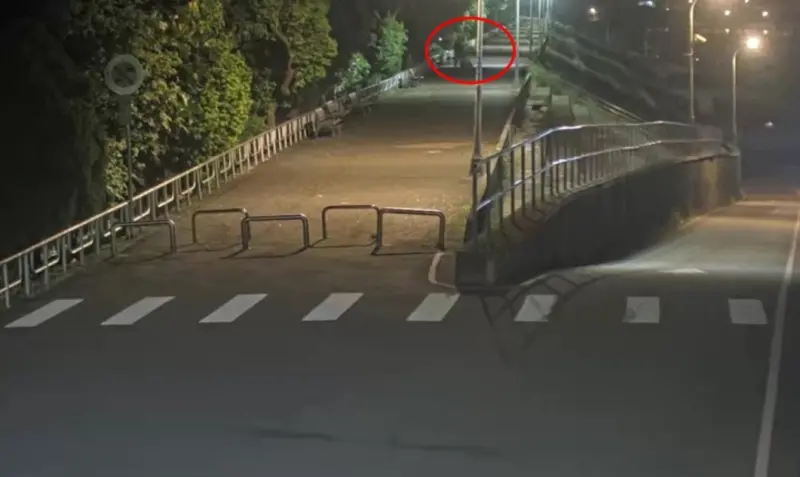 夜歸注意！士林河堤深夜不平靜　女子散步慘遭黑衣男搶手機