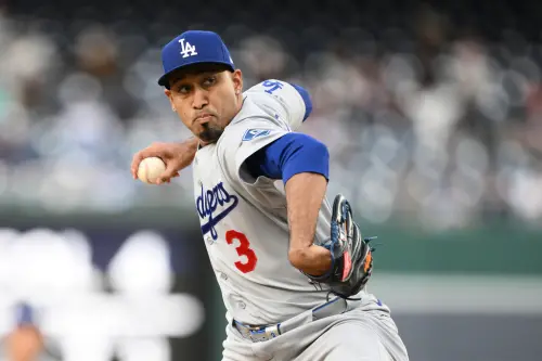 ▲道奇守護神迪亞茲（Edwin Diaz）因右手肘韌帶傷勢將進行關節鏡手術，預計明星賽前無法歸隊，對道奇牛棚戰力是一大重創。（圖／美聯社／達志影像）