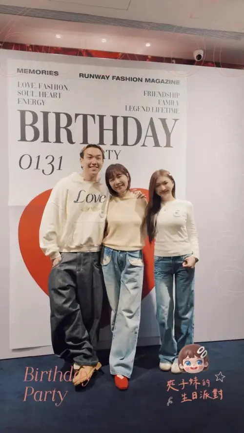 ▲名模教母陳婉若（中）特地在IG放上與兒子（左）和申力安（右）合照，儼然已經認準兒媳婦。（圖／翻攝自陳婉若IG@wanjuo）