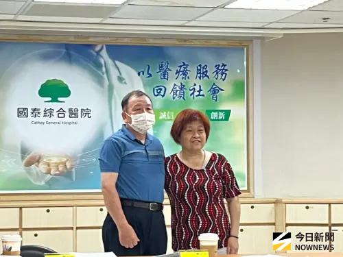 ▲63歲患者提到，自己過去30多年來因中樞神經血管母細胞瘤，多次接受重大手術治療。（圖／記者張乃文攝）