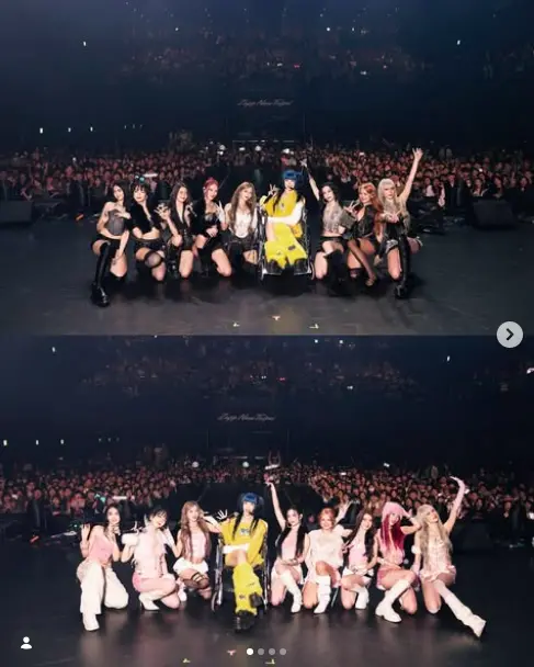 ▲「緋紅魅影」以團名HUR+活躍演藝圈，今年2月順利在Zepp New Taipei舉辦專場演唱會，吸引滿滿人潮。（圖／HUR+ IG@hur_official_）