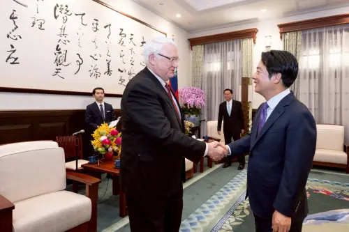 美智庫CSIS拜會賴清德　會長：對立法院審議軍購仍充滿希望