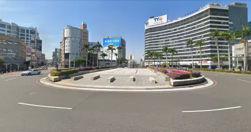 ▲台南火車站周邊將進行重大工程，台灣自來水公司配合市府站前圓環改建計畫，將實施管線汰換作業。（圖／翻攝自Google Maps）