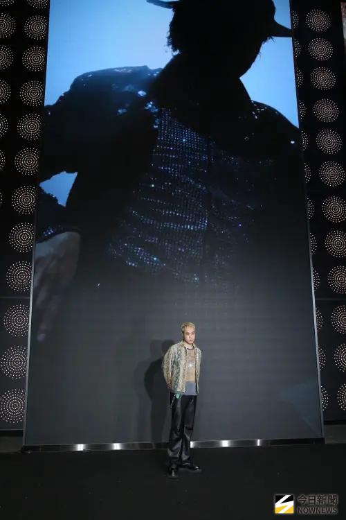 ▲周湯豪（如圖）出席傳記電影《麥可傑克森》首映會。（圖／記者邱曾其攝影）