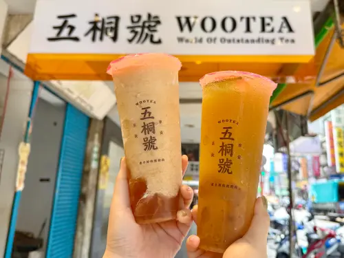 ▲五桐號「麝香葡萄」清爽開喝，滿滿配料滿足咀嚼控。（圖／記者蕭涵云攝）