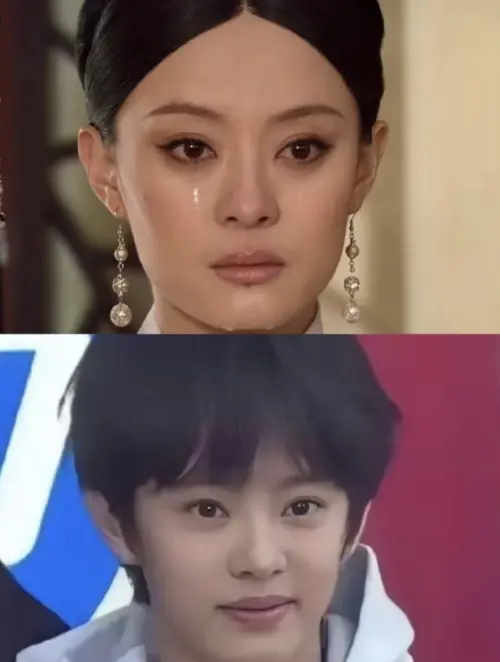 ▲孫儷兒子長得跟媽媽一模一樣。（圖／翻攝自微博）