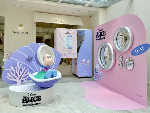 ▲D+AF牡蠣寶寶主題店快朝聖。（圖／記者蕭涵云攝）