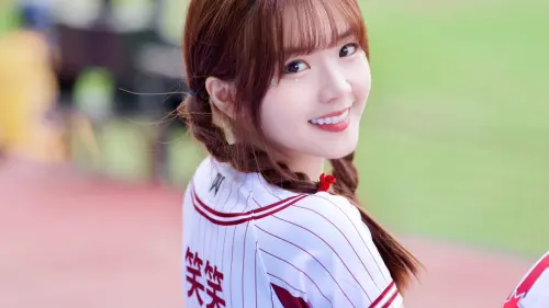 樂天女孩笑笑是誰？爆熱戀林信寬　人氣超越李雅英、胡瓜曾欽點她