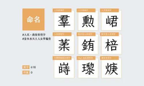 ▲「jf 7000當務字集」除了基本包之外，亦可依照個人需求，自行擴增如「臺灣命名常用包」的特定類別。（圖／葉俊麟提供）