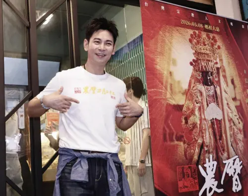 ▲楊子儀在《農曆三月二十三》角色情緒很複雜，也有不少哭戲。（圖／記者吳翊緁攝）