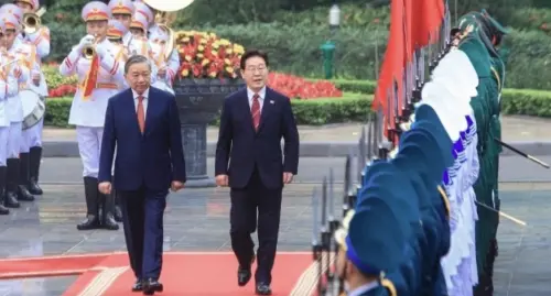 李在明首訪越南會晤蘇林　韓越簽12份MOU、共推核電AI戰略合作