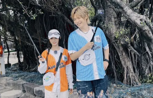 阿璞、蔡黃汝交往10年罕見同框！近距離放閃　網激動：終於等到了