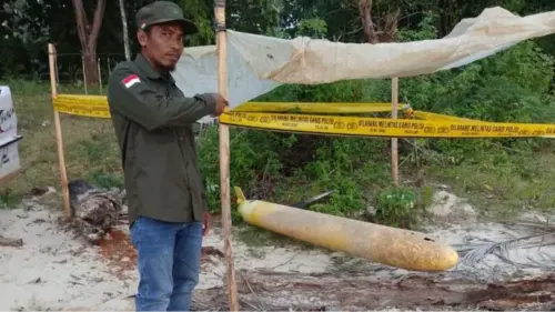 疑似中國旗幟！3天3件疑似飛彈殘骸現身印尼海域　來源成謎