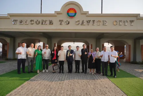 以最精簡時間做最精實的交流　黃偉哲訪菲首站抵加美地市