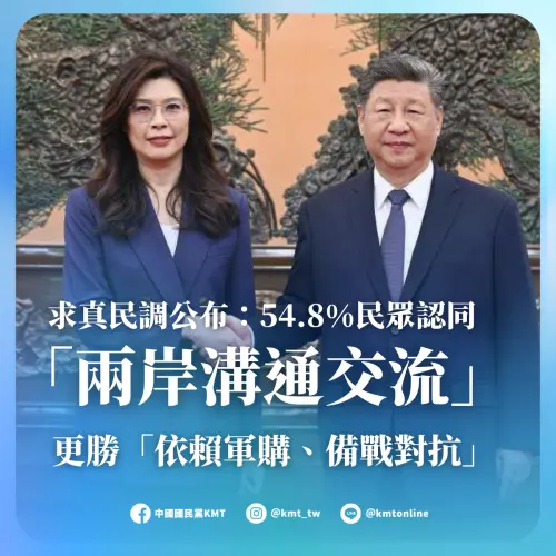 藍昔日控「假老二」民調！國民黨今引述讚鄭習會：正視主流民意