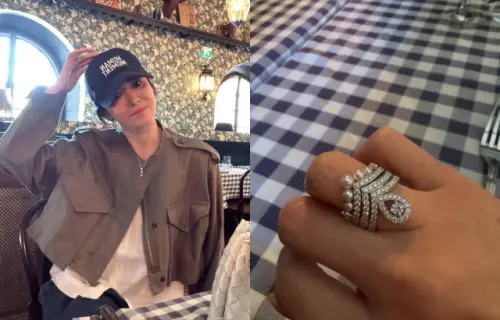 ▲宋慧喬戴的項鍊與3款戒指，總價高達5152萬韓幣。（圖／宋慧喬IG@kyo1122）