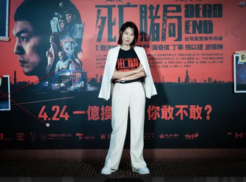 ▲丁寧自認長相偏壞，喊話請大家找她演反派。（圖／英傑哆影業提供）