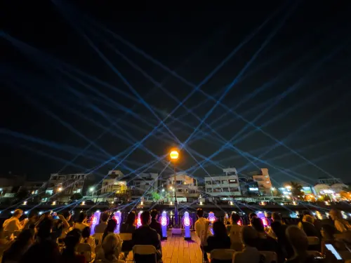 臺南運河百年水岸燈光展演　1.5萬人次見證百年水路新風貌