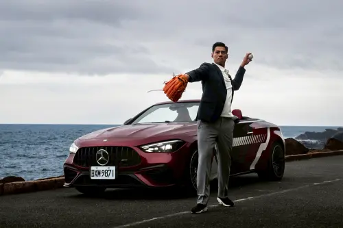 陳偉殷首度攜手中華賓士！私下竟是熱血車迷　自曝鍾情S65、G550