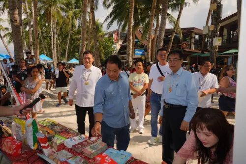 ▲馬來市長到場支持台南行銷。(圖／南市府提供)