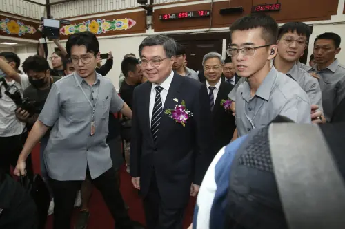 ▲立法院厚生會今舉行「第34四屆會長交接典禮」，卓榮泰出席。（圖／記者邱曾其攝，2026.04.15）