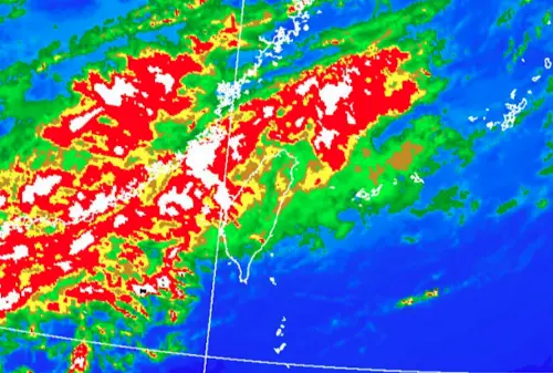 春雨鋒面下到明天！「全台雨量排行」一次看　彰化縣灌入64.5毫米