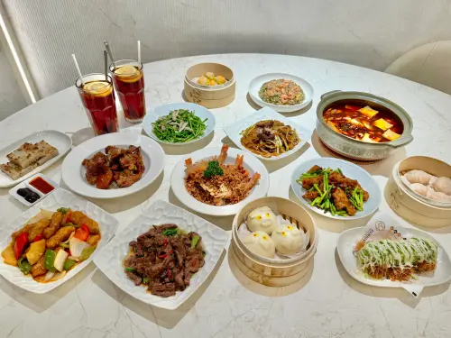 ▲點點心Signature升級版推出14道粵式熱炒新菜。（圖／記者蕭涵云攝）