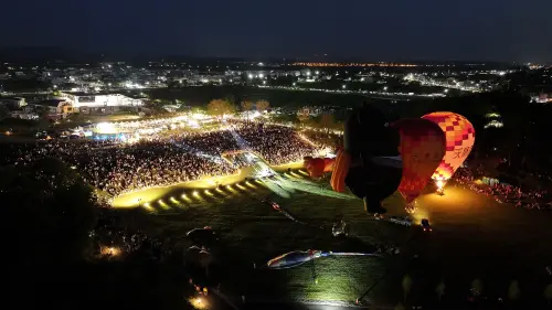 ▲「2026西拉雅森活節」將於今（25）日登場，兩週活動包含「熱氣球嘉年華」等，4月25、26日將有熱氣球繫留體驗。（圖／台南市政府提供 www.tainan.gov.tw）