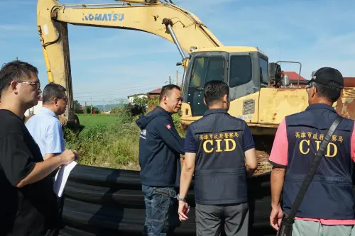 高市府跨局處聯手打擊美濃盜採砂石案　裁罰金額破六千萬