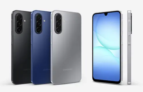 ▲門市售價僅4990元的三星Galaxy A17 本月第6名，不只賣贏新進榜的iPhone 17e 256GB，也超越不少高階或旗艦機種。（圖／翻攝官網）